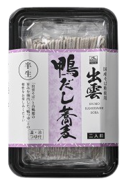 国産そば粉使用 出雲鴨だし蕎麦